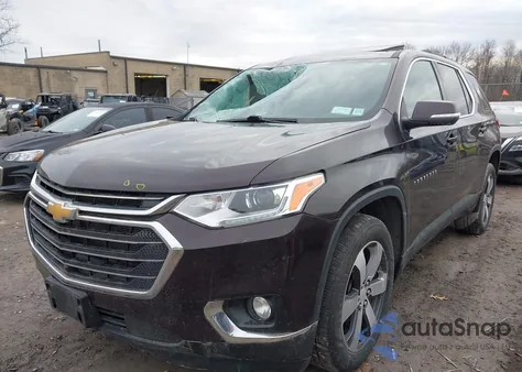 2021 Chevrolet Traverse Awd Lt Leather z USA, uszkodzony, nr VIN 1GNEVHKWXMJ209938